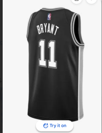 Men San Antonio Spurs #11 Bryant black Nike 2026 NBA Jersey 0701->chicago bears->NFL Jersey